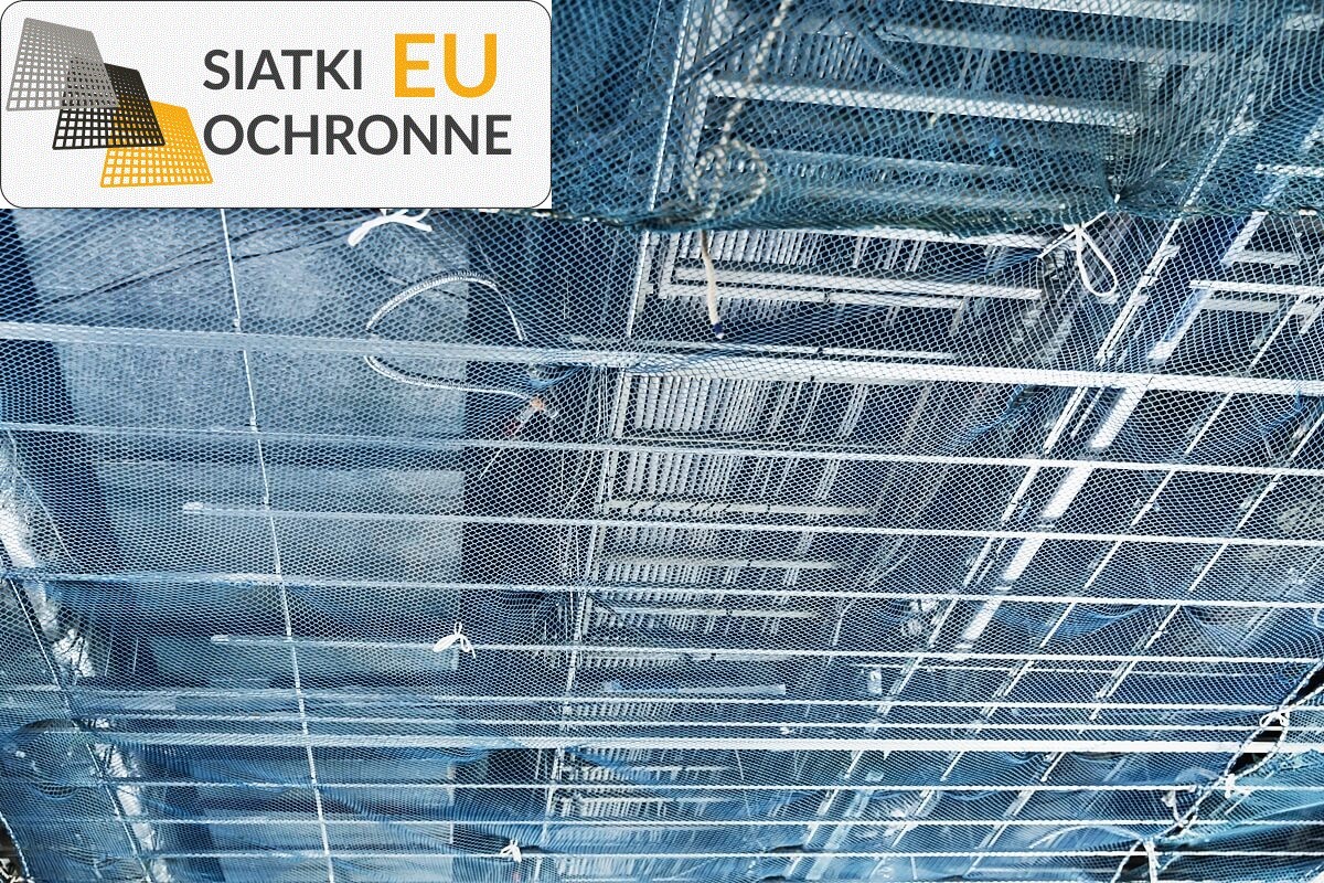 Siatka sznurkowa jako zabezpieczenie dla linii produkcyjnej SiatkiOchronne.eu - Siatka sznurkowa jako zabezpieczenie dla linii produkcyjnej