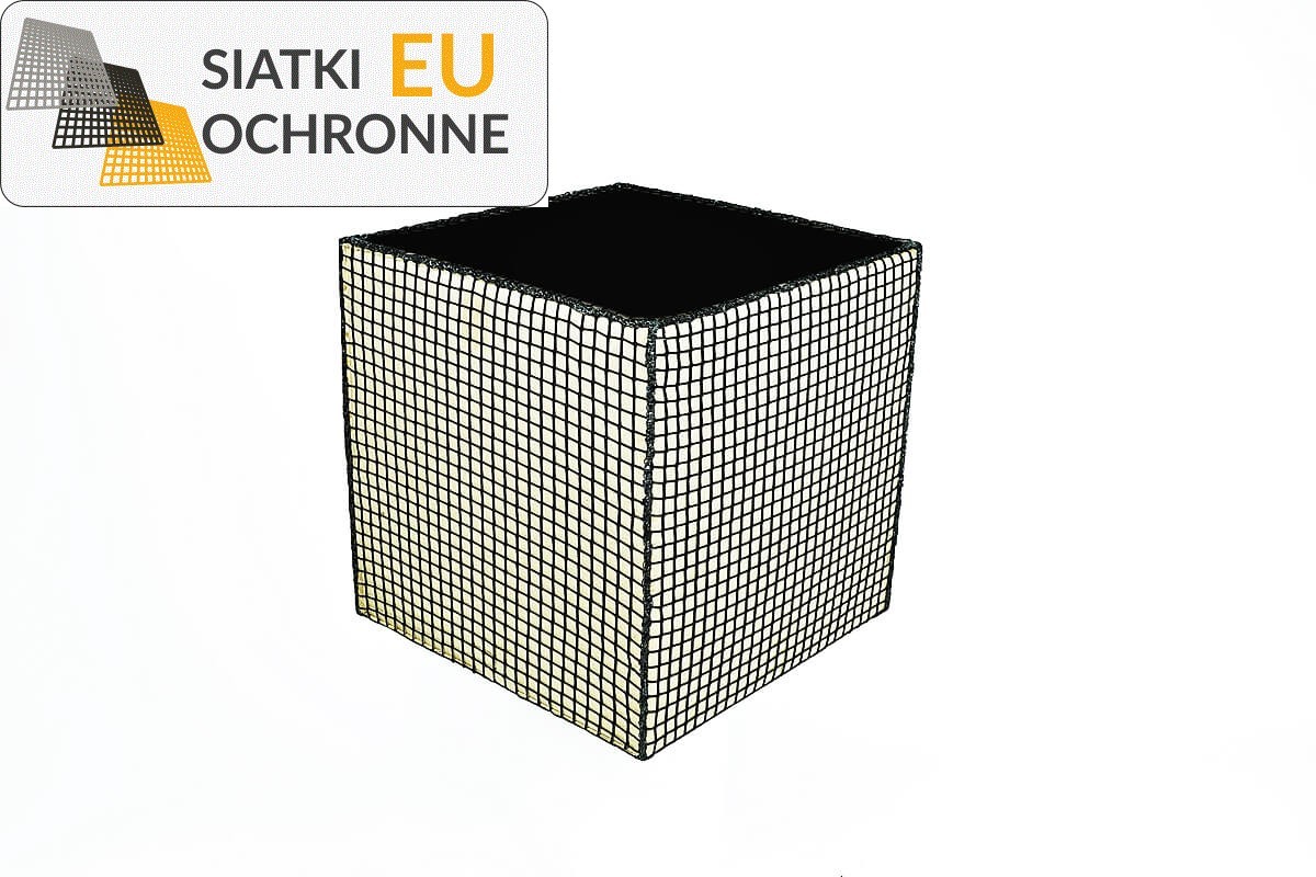 Płaski worek siatkowy o grubości 4mm z małymi oczkami 4,5x4,5cm SiatkiOchronne.eu - Płaski worek siatkowy o grubości 4mm z małymi oczkami 4,5x4,5cm