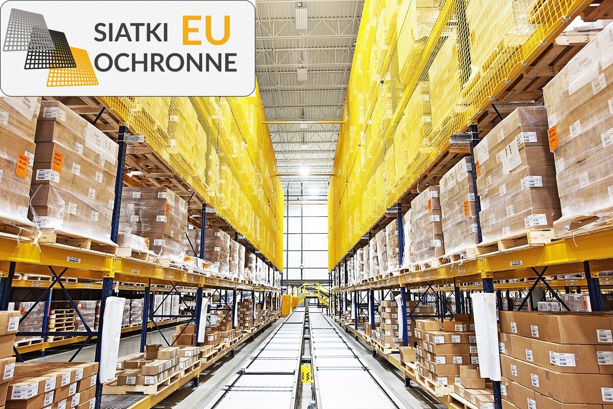   SiatkiOchronne.eu - Siatka zabezpieczająca miękka do pakowania towarów na paletach - dostępna na zamówienie 