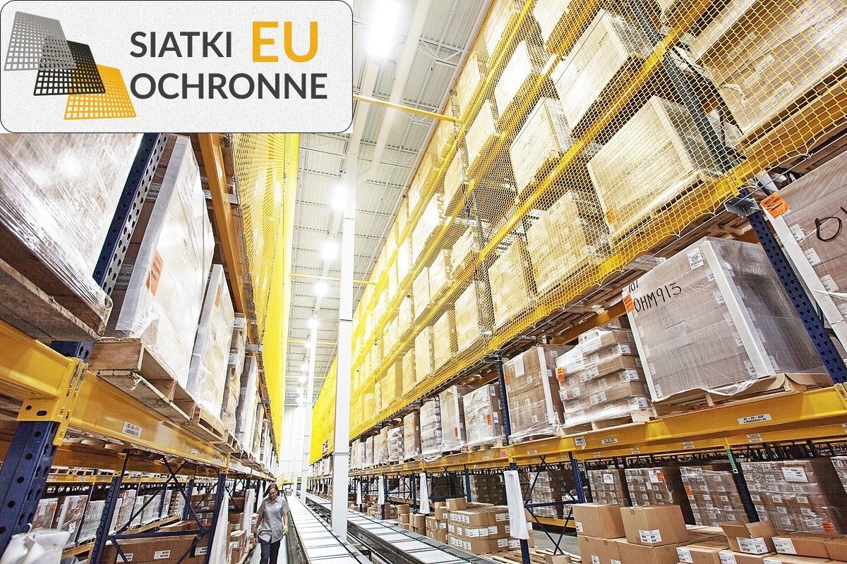   SiatkiOchronne.eu - Siatka zabezpieczająca miękka do pakowania towarów na paletach - dostępna na zamówienie 