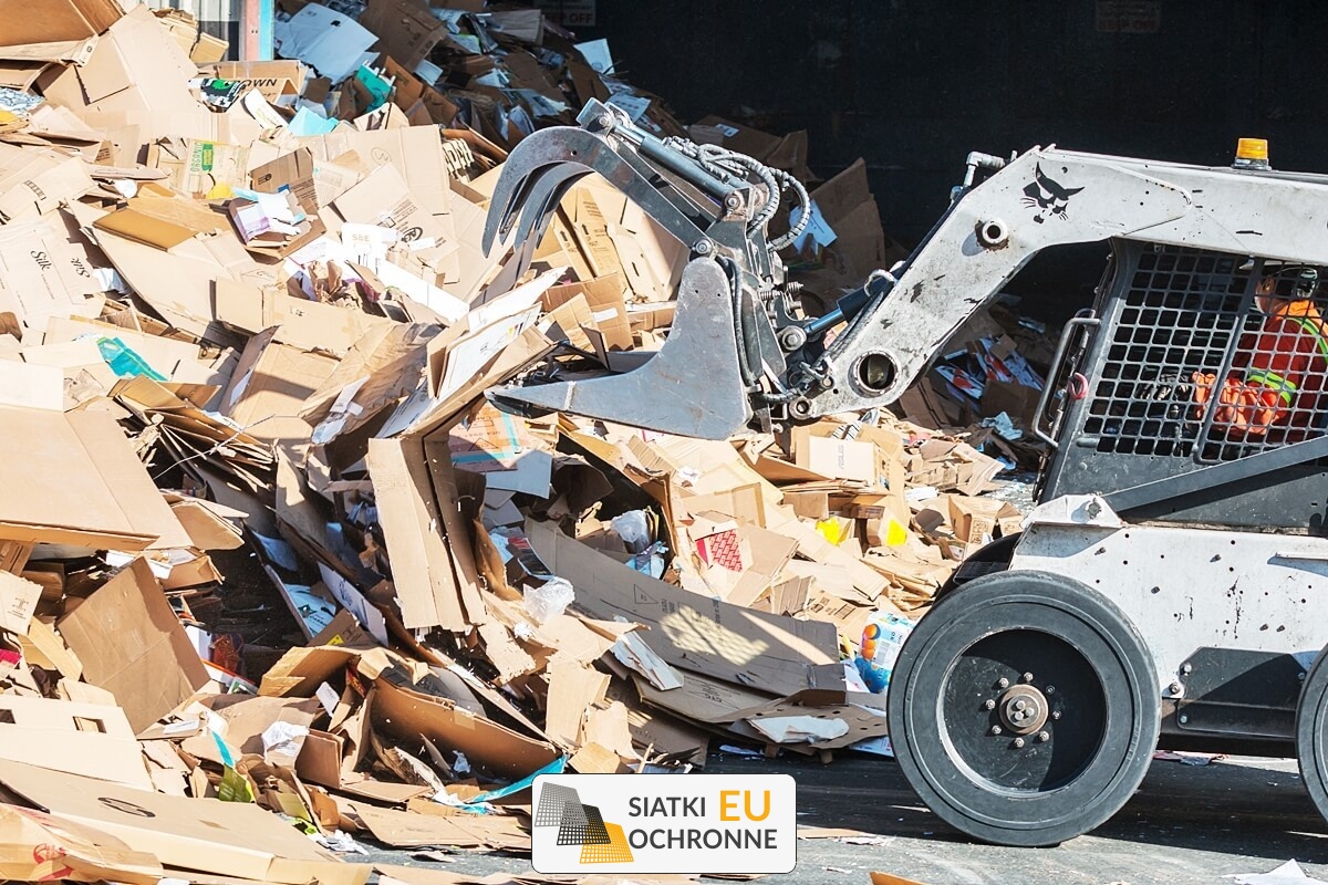 Zabezpieczenie prac na placach budowy Siatka zabezpieczająca prace budowlane SiatkiOchronne.eu - Zabezpieczenie prac na placach budowy Siatka zabezpieczająca prace budowlane