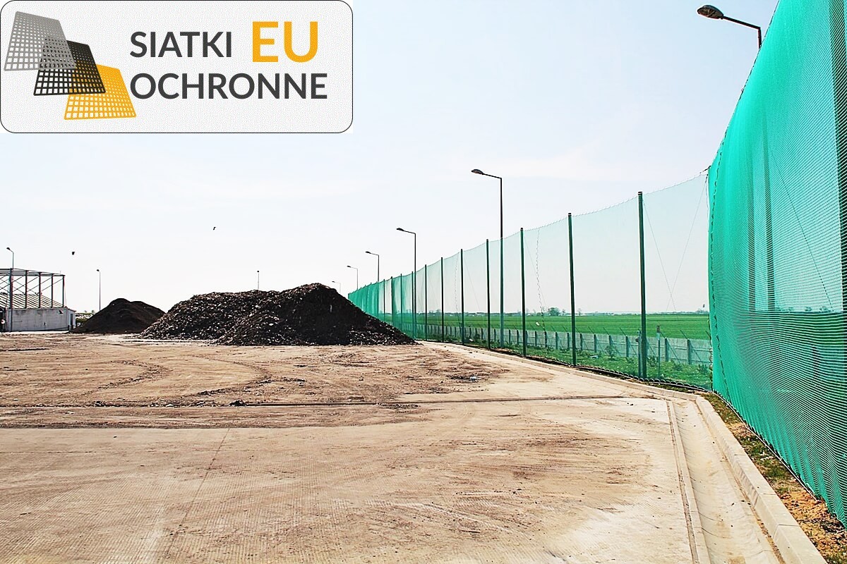   SiatkiOchronne.eu - Siatka zabezpieczająca na plac składowy 