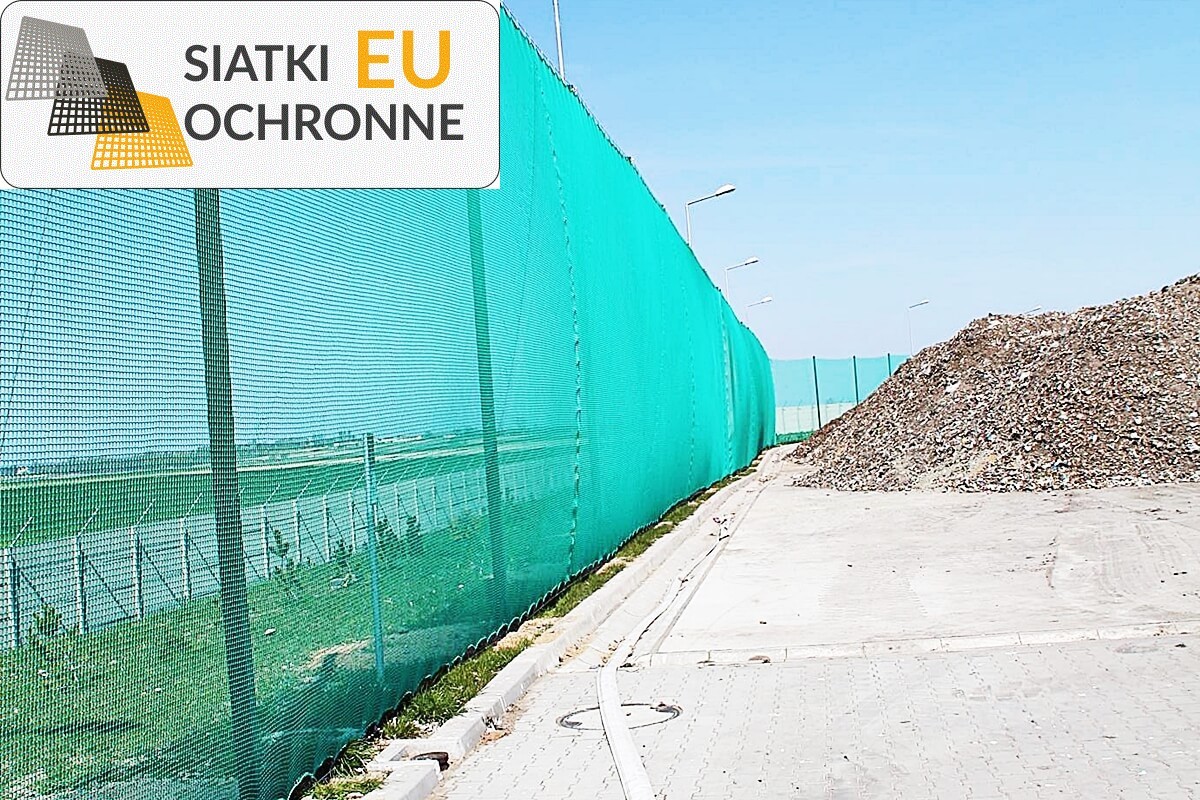 Siatka ochronna dla przechowywania towarów pod gołym niebem SiatkiOchronne.eu - Siatka ochronna dla przechowywania towarów pod gołym niebem