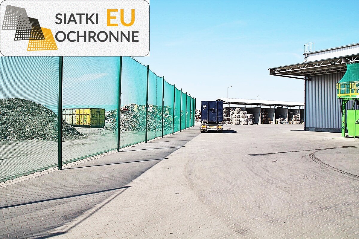   SiatkiOchronne.eu - Lekka osłona magazynowa wykonana z siatki 