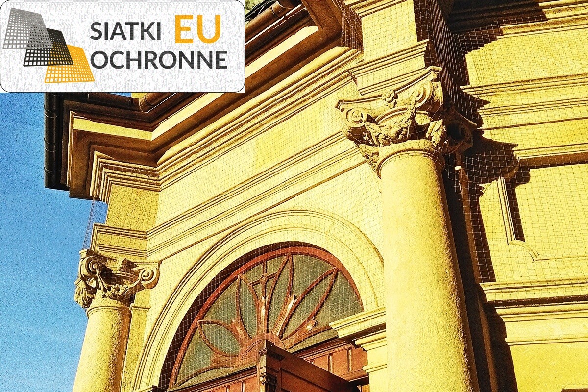 Siatka ochronna 2mm z polipropylenu 5x5 do zabezpieczenia miejsca przed ptakami SiatkiOchronne.eu - Siatka ochronna 2mm z polipropylenu 5x5 do zabezpieczenia miejsca przed ptakami