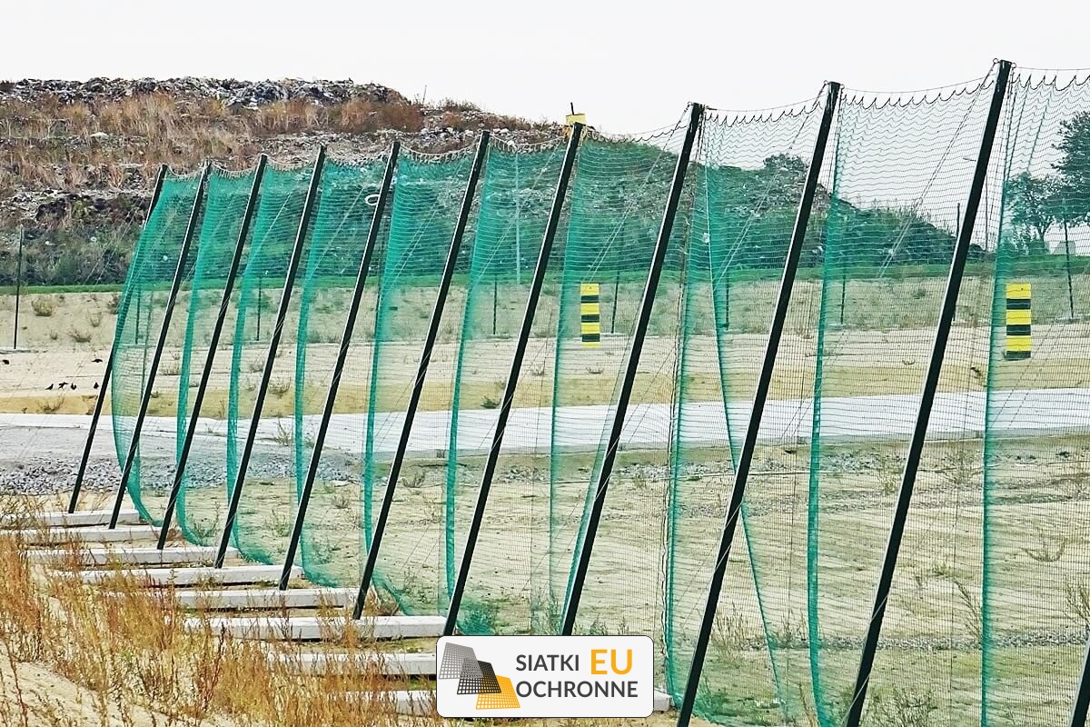  SiatkiOchronne.eu - Siatka na wysypisko śmieci 