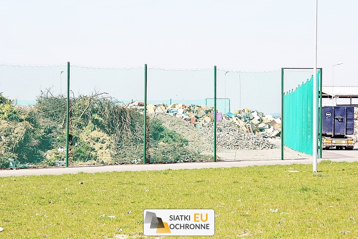   SiatkiOchronne.eu - Zestaw do zabezpieczania i krycia placek z odpadami 