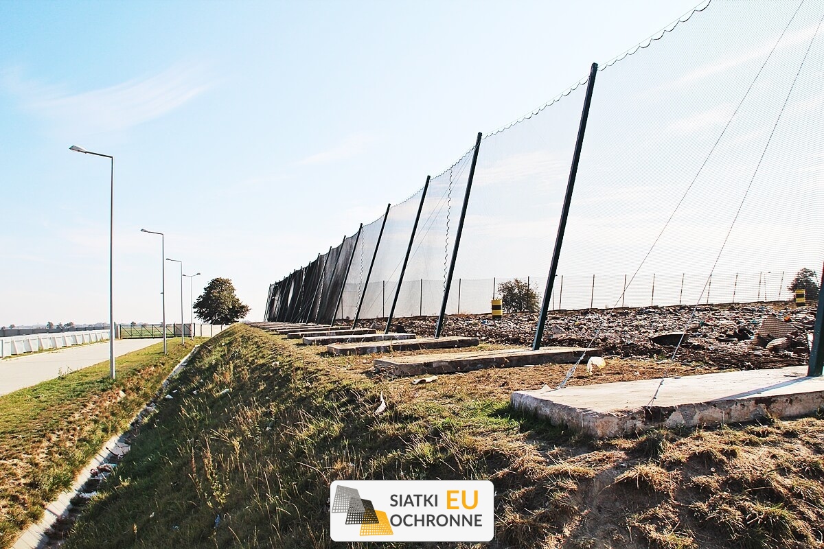   SiatkiOchronne.eu - Siatka na wysypiska - 2x2 2mm PP 