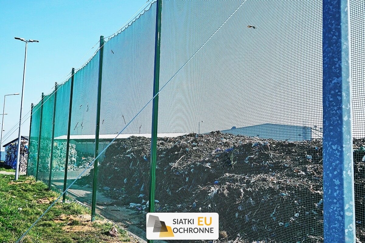   SiatkiOchronne.eu - Zestaw do zabezpieczania wysypisk: siatki i zadaszenia 