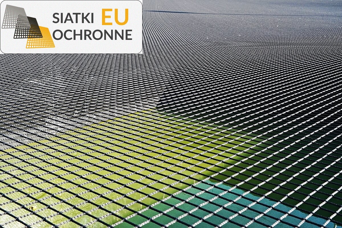 Lekka siatka ochronna dla zbiorników wodnych i ściekowych SiatkiOchronne.eu - Lekka siatka ochronna dla zbiorników wodnych i ściekowych