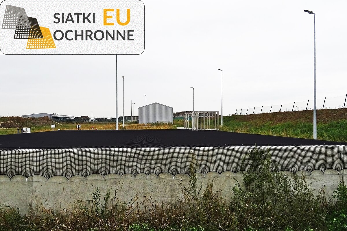 Siatka sznurkowa ochronna dla obszarów ściekowych SiatkiOchronne.eu - Siatka sznurkowa ochronna dla obszarów ściekowych