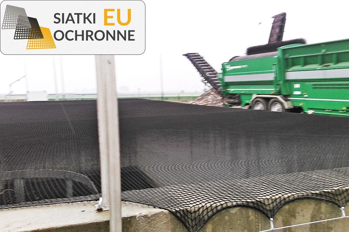   SiatkiOchronne.eu - Sznurkowa siatka do lekkich struktur poziomów magazynowych 