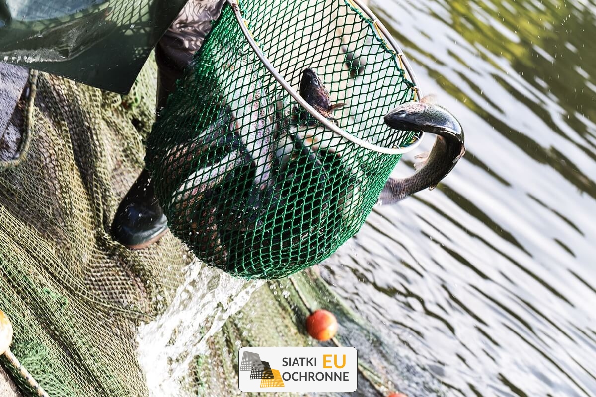 Zestaw siatek dla hodowlanych stada ryb SiatkiOchronne.eu - Zestaw siatek dla hodowlanych stada ryb