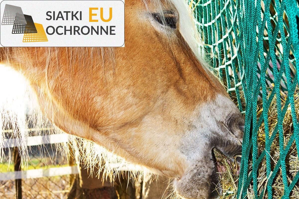   SiatkiOchronne.eu - Worek Płaski z oczkami 4,5x4,5cm - grubość sznurka 4mm dla Twojego rumaka 