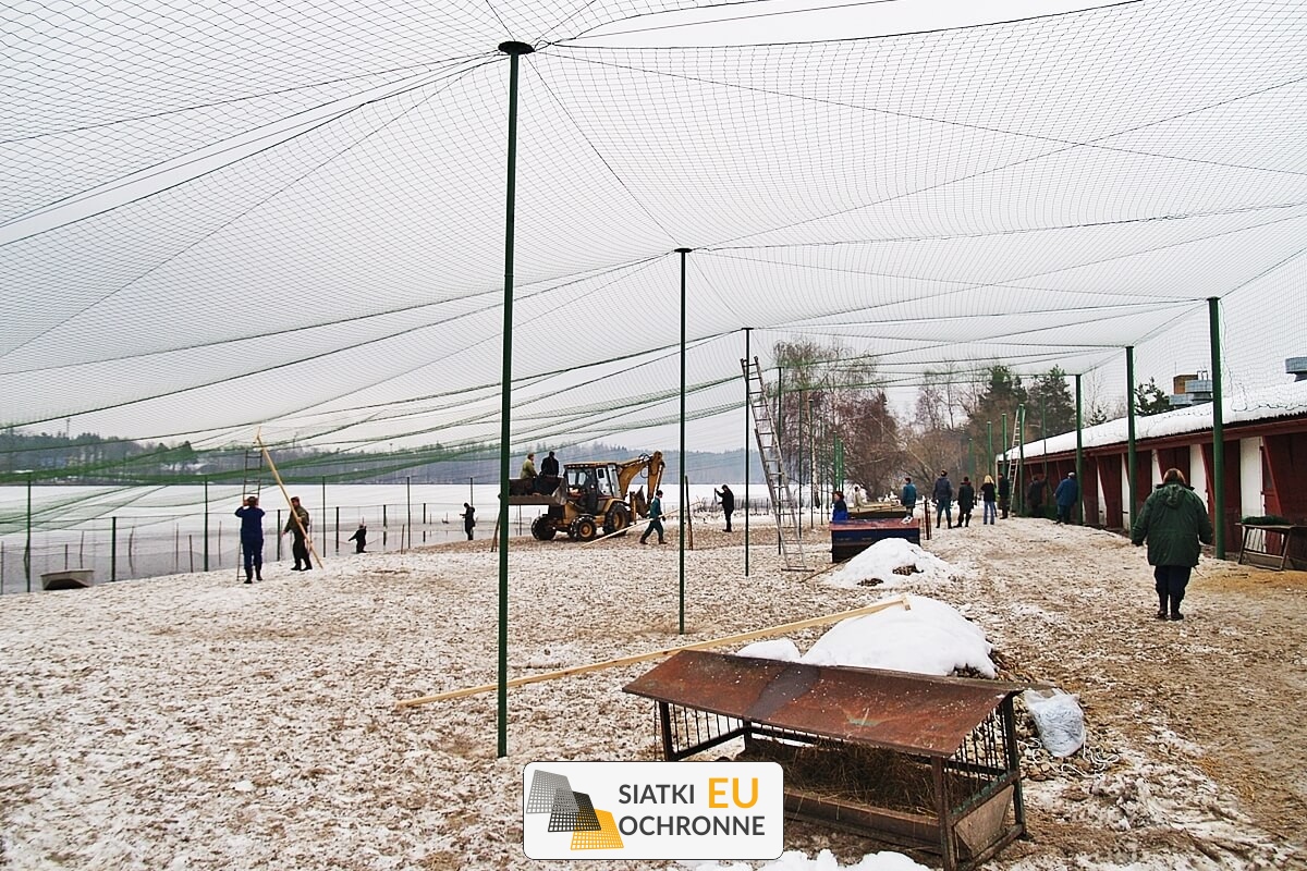   SiatkiOchronne.eu - Siatka hodowlana- 2x2 2mm PP 