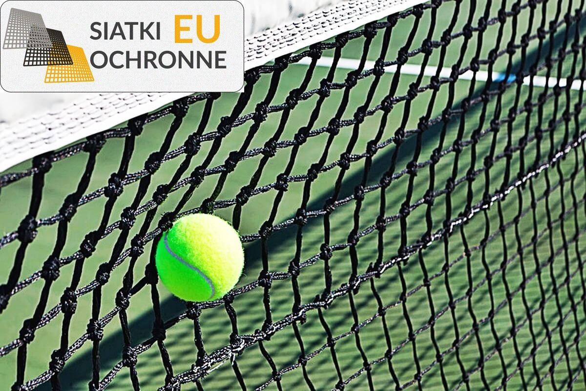 Siatka zabezpieczająca dla graczy w tenisa ziemnego SiatkiOchronne.eu - Siatka zabezpieczająca dla graczy w tenisa ziemnego
