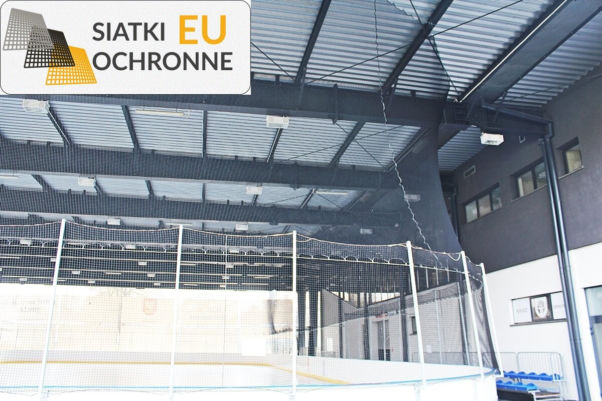 Siatka zabezpieczająca do gry w hokej na lodzie SiatkiOchronne.eu - Siatka zabezpieczająca do gry w hokej na lodzie