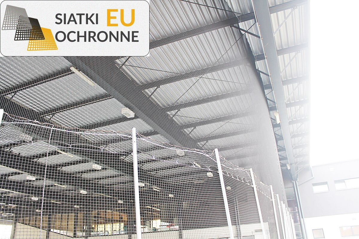 Ochronna, grubości 5mm siatka sznurkowa 4,5x4,5m z materiału PP SiatkiOchronne.eu - Ochronna, grubości 5mm siatka sznurkowa 4,5x4,5m z materiału PP