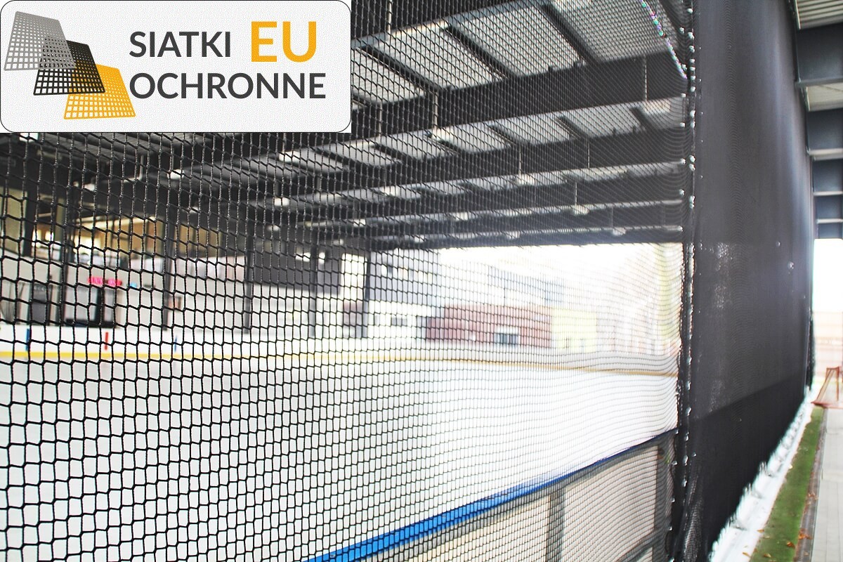 Siatka zabezpieczająca do gry w hokej na lodzie SiatkiOchronne.eu - Siatka zabezpieczająca do gry w hokej na lodzie