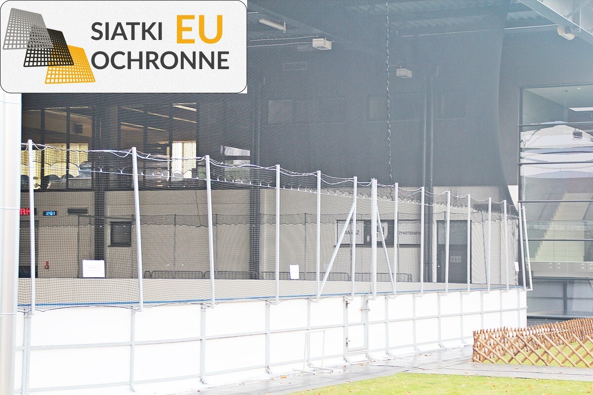   SiatkiOchronne.eu - Sznurkowa siatka do przechowywania krążków hokejowych 