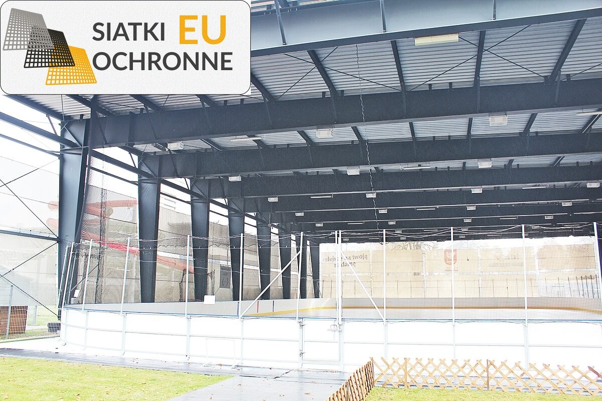 Sznurkowa siatka do przechowywania krążków hokejowych SiatkiOchronne.eu - Sznurkowa siatka do przechowywania krążków hokejowych