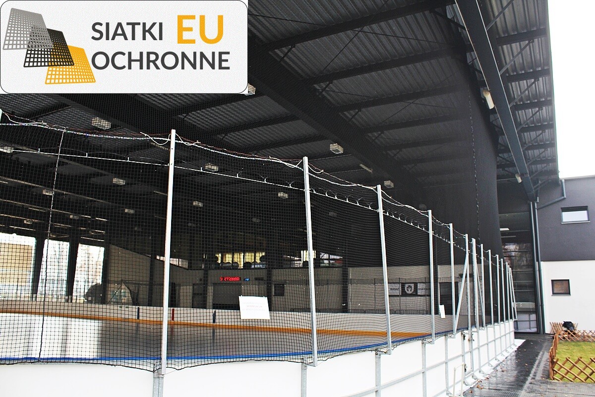   SiatkiOchronne.eu - Komplet do zwiększania wysokości band hokejowych z siatką zabezpieczającą 