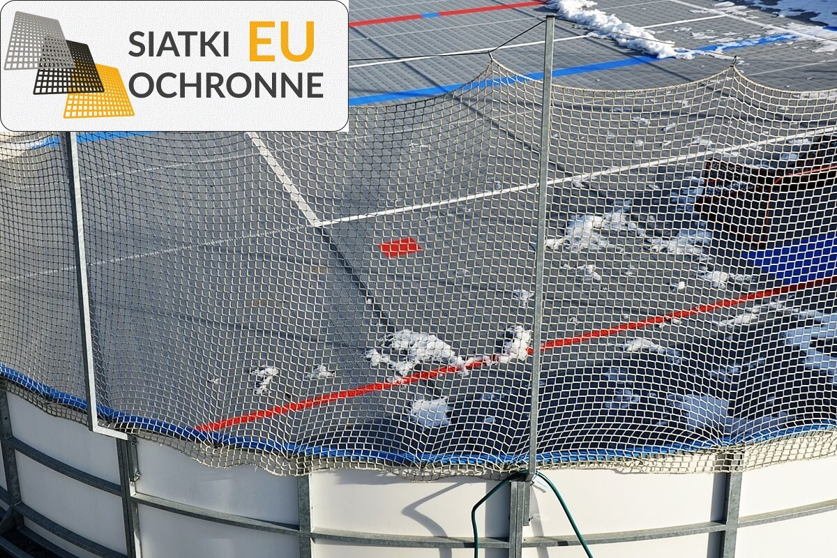 Siatka sznurkowa niskokosztowa dla aren sportowych SiatkiOchronne.eu - Siatka sznurkowa niskokosztowa dla aren sportowych