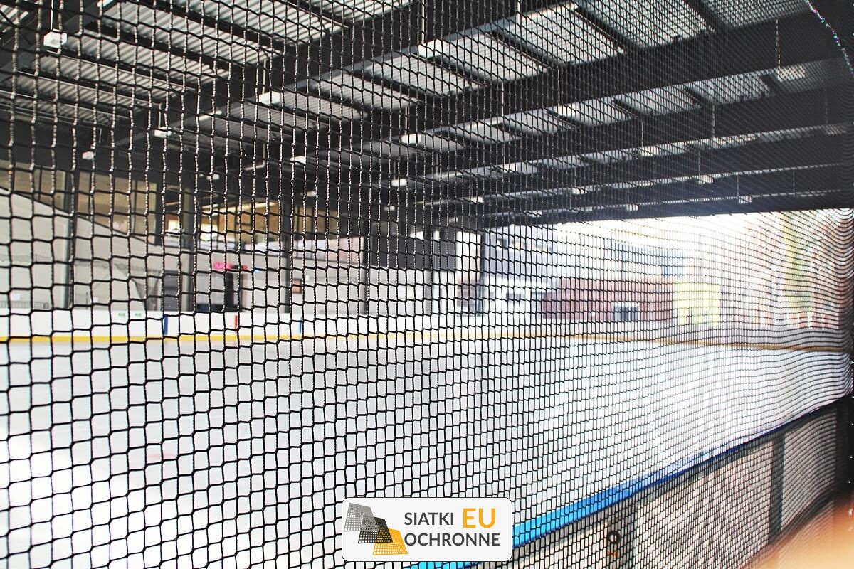   SiatkiOchronne.eu - Siatka na lodowisko 4,5x4,5 3mm PP 