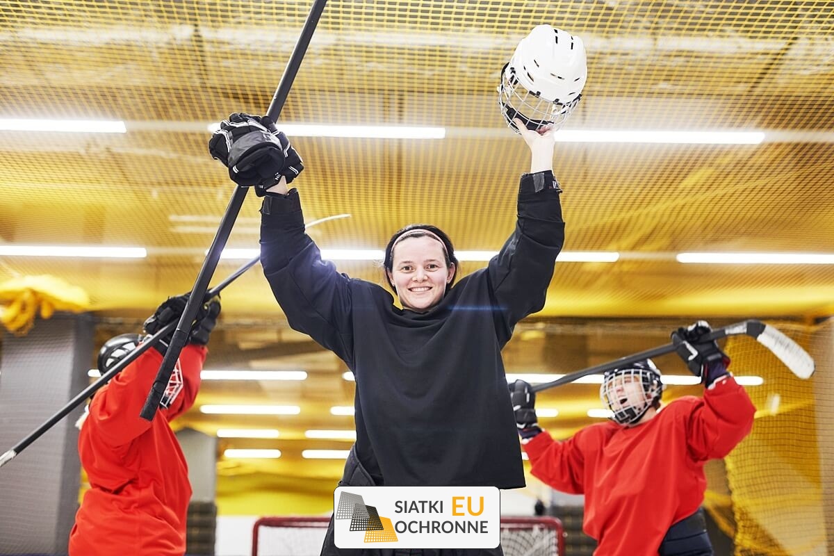   SiatkiOchronne.eu - Siatka na lodowisko - 4,5x4,5 5mm PP 