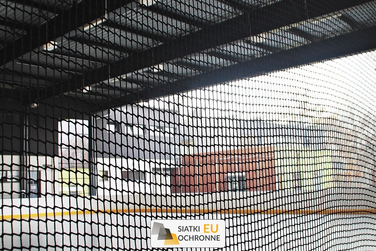   SiatkiOchronne.eu - Siatka na lodowisko- 4,5x4,5 4mm PP 