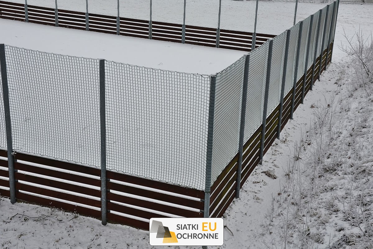 Zestaw do podwyższenia band hokejowych - siatka ochronna SiatkiOchronne.eu - Zestaw do podwyższenia band hokejowych - siatka ochronna