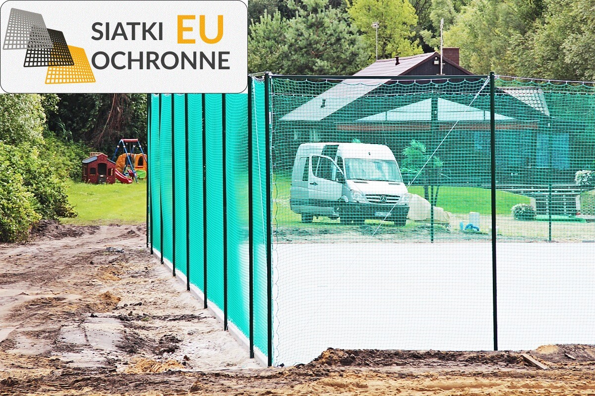 Siatka wzmacniana na sznurkowej obwódce do ogrodzeń wysokich boisk SiatkiOchronne.eu - Siatka wzmacniana na sznurkowej obwódce do ogrodzeń wysokich boisk