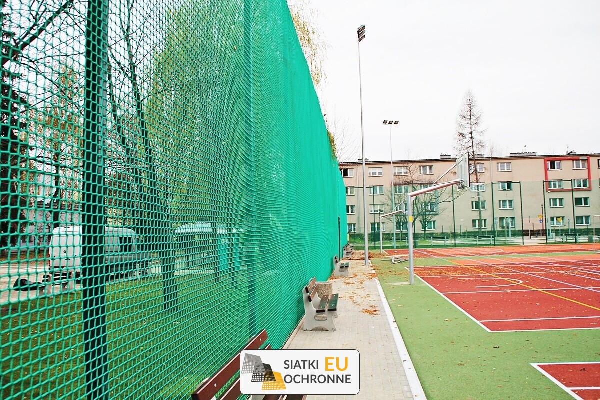   SiatkiOchronne.eu - Siatka na ogrodzenie boiska - 10x10-4mm PP 