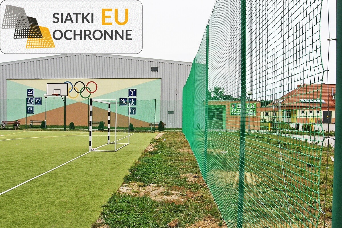 Bezpieczne siatki sznurkowe na boisko szkolne SiatkiOchronne.eu - Bezpieczne siatki sznurkowe na boisko szkolne