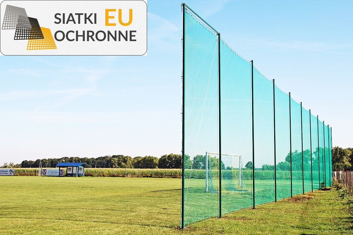   SiatkiOchronne.eu - Siatka zabezpieczająca teren gry o wysokości 6 metrów 