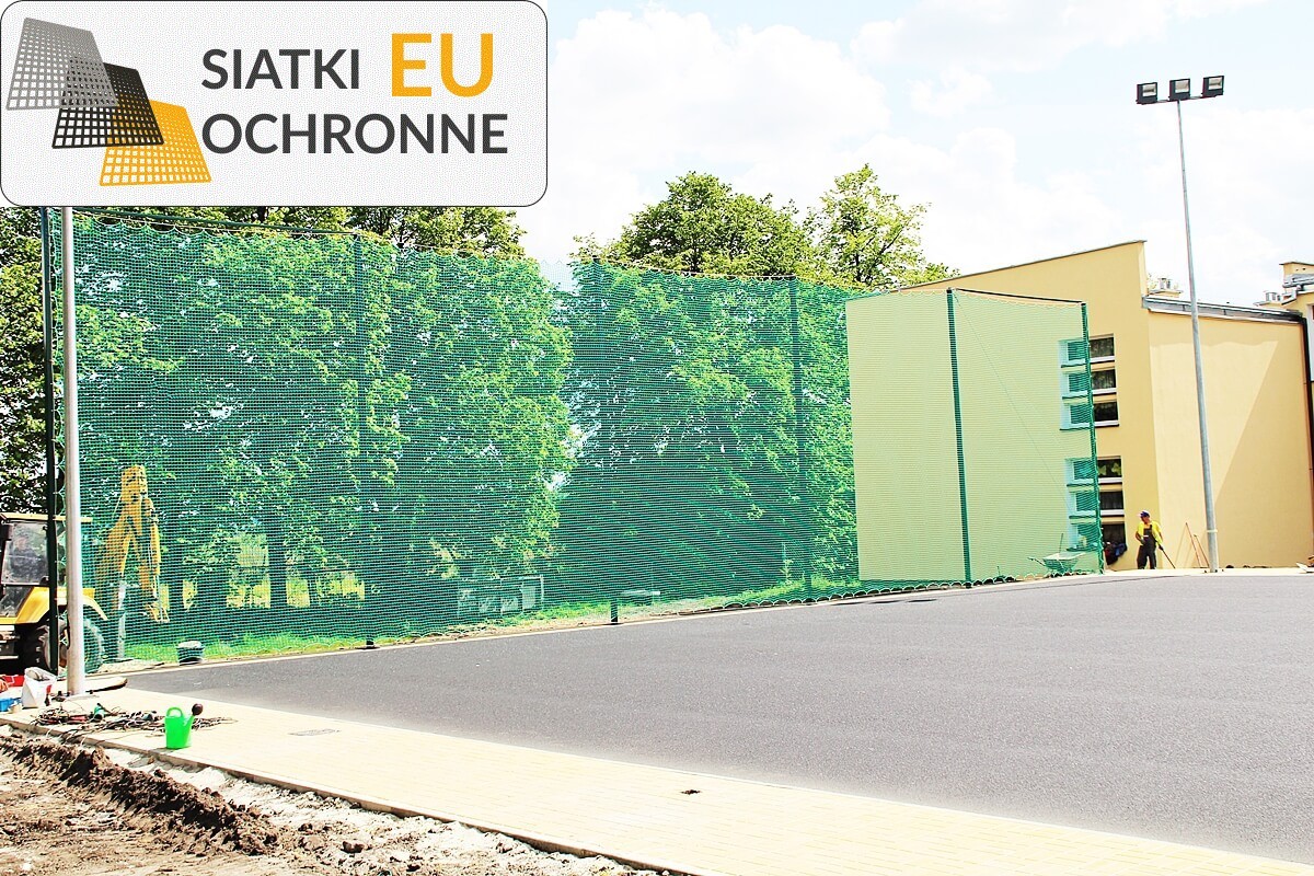 Siatka piłkochwyt ochronna o wysokości 5 metrów SiatkiOchronne.eu - Siatka piłkochwyt ochronna o wysokości 5 metrów