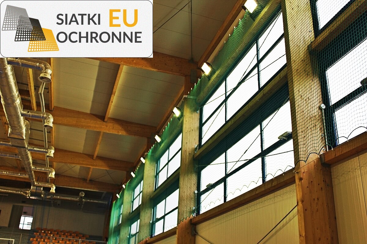 Ochronne siatki sufitowe idealne do hal sportowych SiatkiOchronne.eu - Ochronne siatki sufitowe idealne do hal sportowych