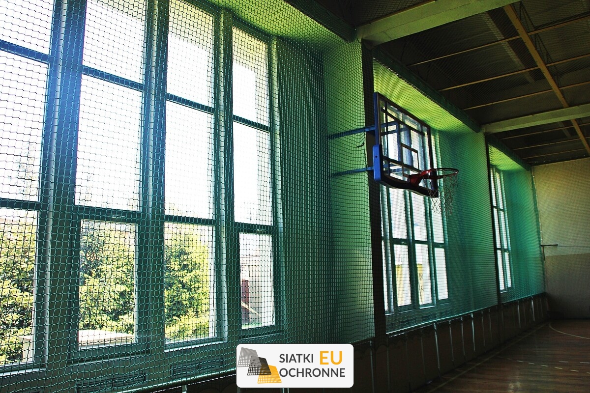 Siatka na hale sportową Zabezpieczenie siatką hali sportowej SiatkiOchronne.eu - Siatka na hale sportową Zabezpieczenie siatką hali sportowej