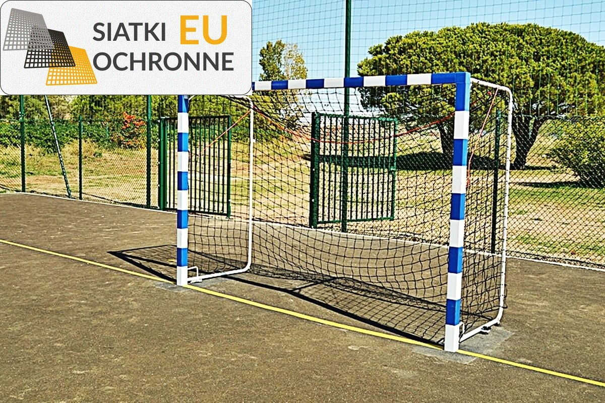 Siatka do bramki sportowej o grubości 4mm i oczkach 4,5x4,5cm SiatkiOchronne.eu - Siatka do bramki sportowej o grubości 4mm i oczkach 4,5x4,5cm