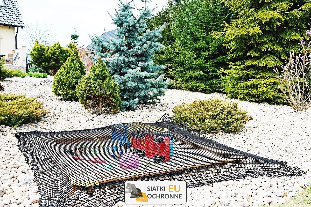   SiatkiOchronne.eu - Siatka bezpieczeństwa wspinaczkowa o grubej konstrukcji 