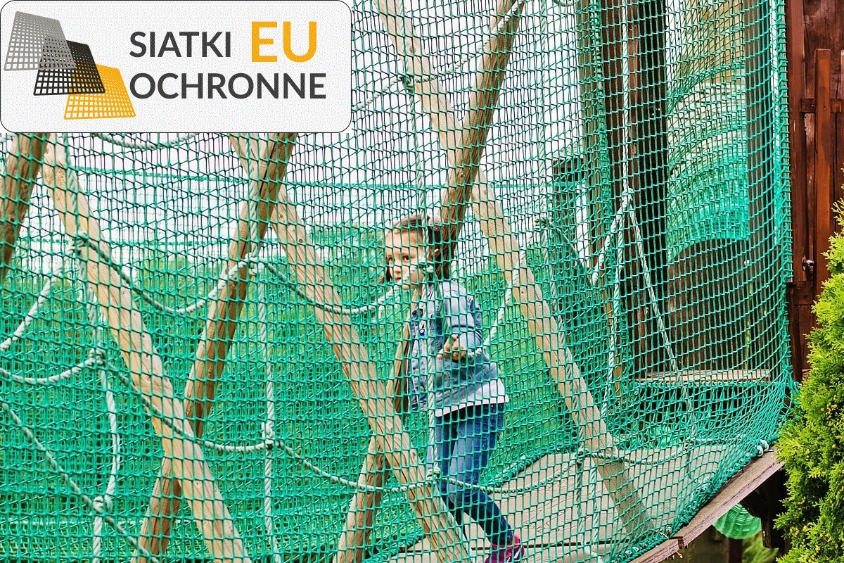 Odporna na zniszczenia siatka bezpieczeństwa do wspinaczki SiatkiOchronne.eu - Odporna na zniszczenia siatka bezpieczeństwa do wspinaczki