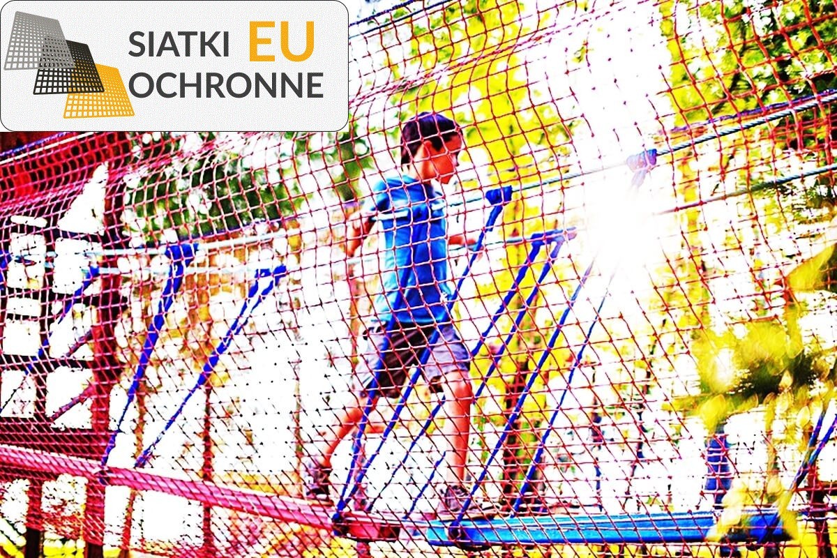 Siatka zabezpieczająca o wysokiej wytrzymałości dla parków linowych SiatkiOchronne.eu - Siatka zabezpieczająca o wysokiej wytrzymałości dla parków linowych