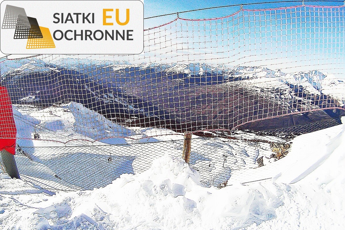 Zabezpieczające siatki na stoki zjazdowe SiatkiOchronne.eu - Zabezpieczające siatki na stoki zjazdowe