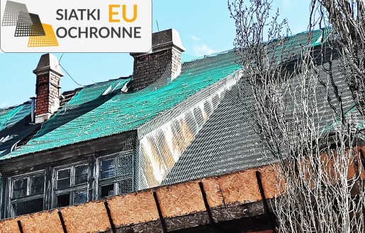   SiatkiOchronne.eu - Siatka zabezpieczająca 4x4 2mm wykonana z polietylenu 