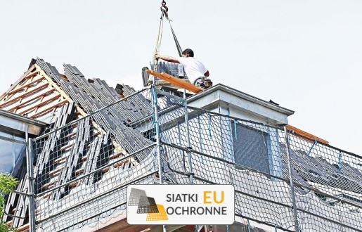   SiatkiOchronne.eu - Dowolne zabezpieczenie siatką asekuracyjną o oczku 8cm x 8cm 