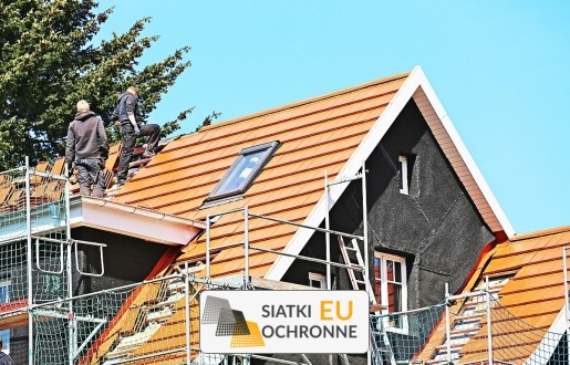 Siatki sznurkowe z małym oczkiem do rusztowań SiatkiOchronne.eu - Siatki sznurkowe z małym oczkiem do rusztowań