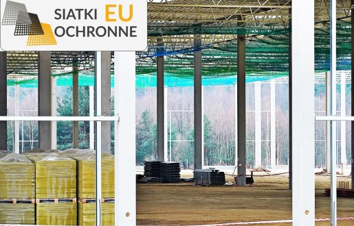 Siatka bezpieczeństwa na okna dla placu budowy SiatkiOchronne.eu - Siatka bezpieczeństwa na okna dla placu budowy