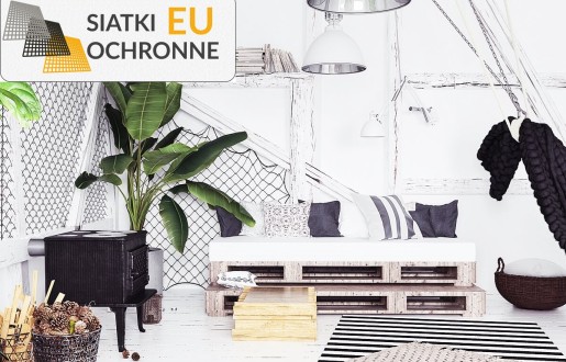 Twórcze zastosowanie sieci rybackich w aranżacji wnętrz SiatkiOchronne.eu - Twórcze zastosowanie sieci rybackich w aranżacji wnętrz