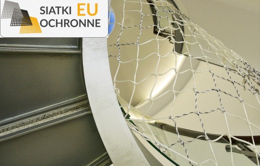 Siatka sznurkowa dla bezpieczeństwa i ochrony schodów SiatkiOchronne.eu - Siatka sznurkowa dla bezpieczeństwa i ochrony schodów