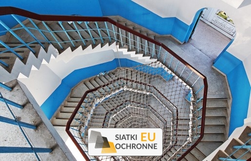   SiatkiOchronne.eu - Siatka na schody 4,5x4,5 3mm PP 